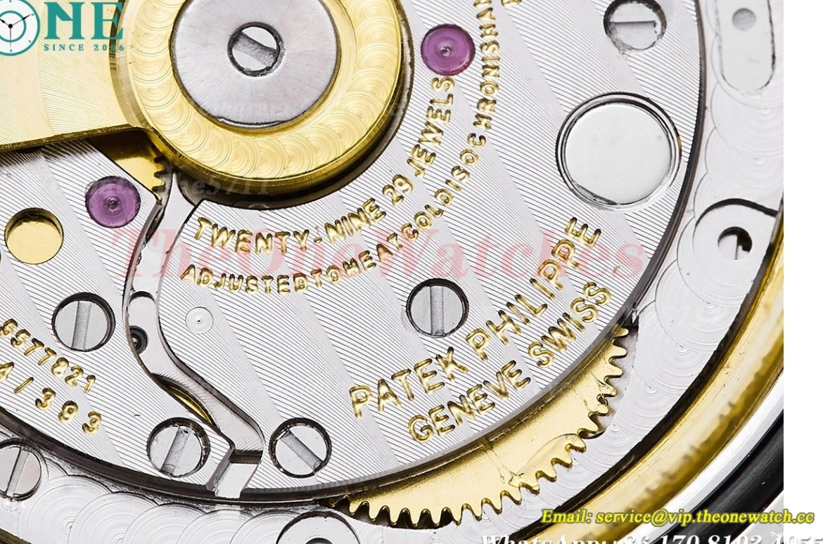 TWF Diamond Red RU Ladies SS Aquanaut 35mm A324 Bezel 0410